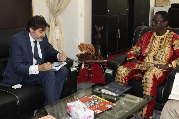MPAEM - L’Ambassadeur d’Espagne en Guinée rend une visite de courtoisie au Ministre des Pêches, de l’Aquaculture et de l’Économie Maritime