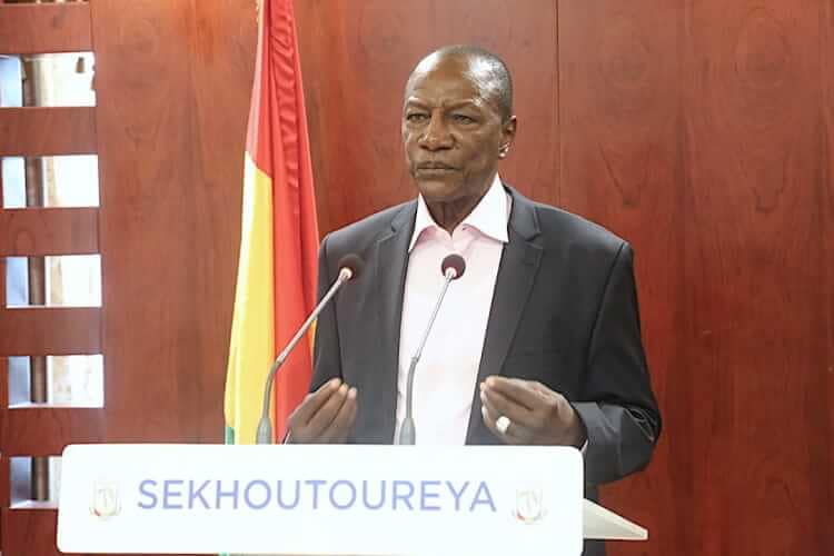 CHEF DE L’ETAT LE Pr Alpha Condé