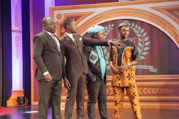 Mamadou Thug au Parlement du rire d’Abidjan