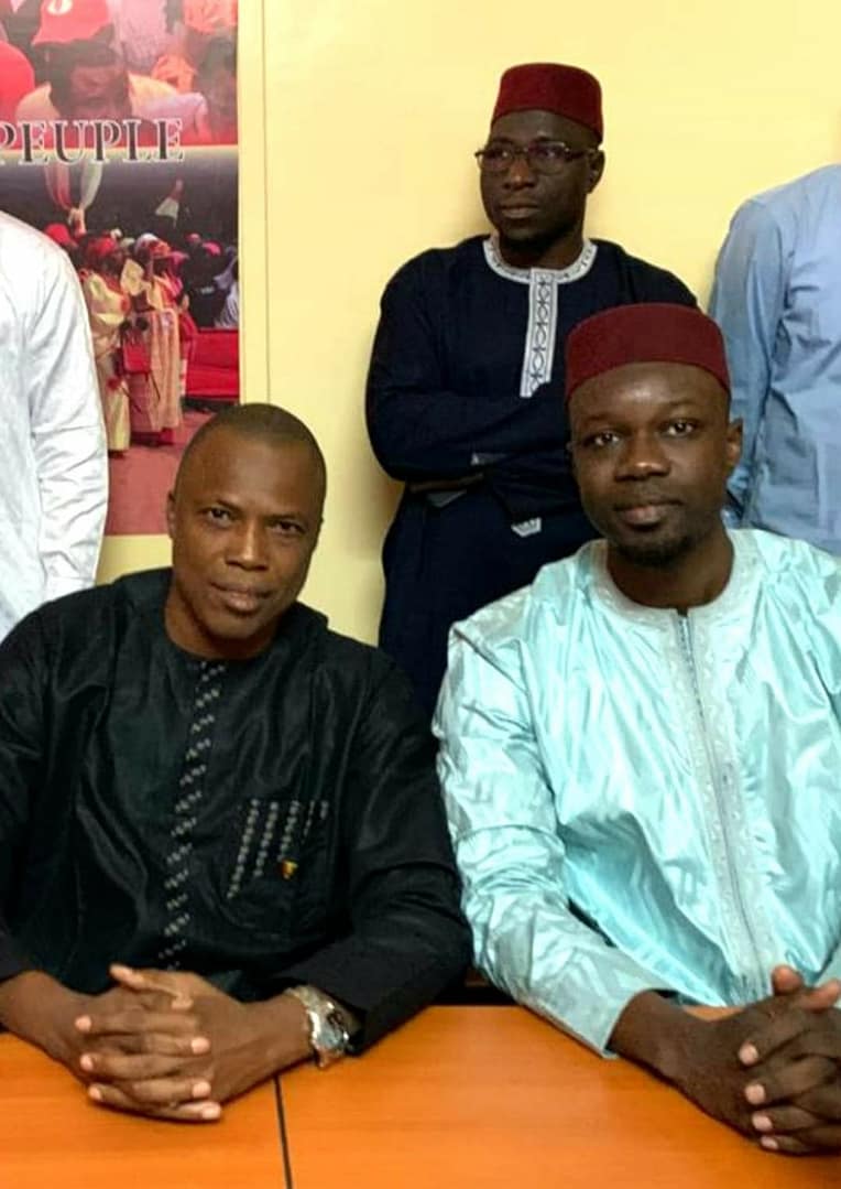Siaka Barry et Ousmane Sonko