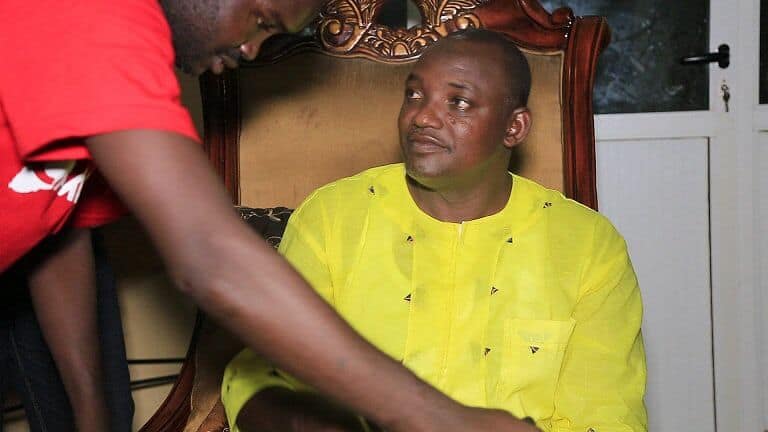 Adama Barrow Gambie