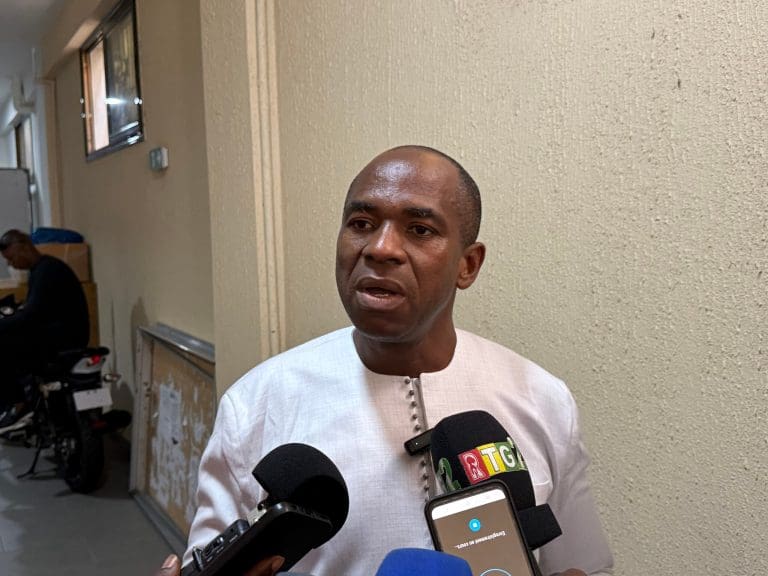 Le substitut du procureur Marcel Malick Oularé de la Cour des infractions économiques et financières CRIEF