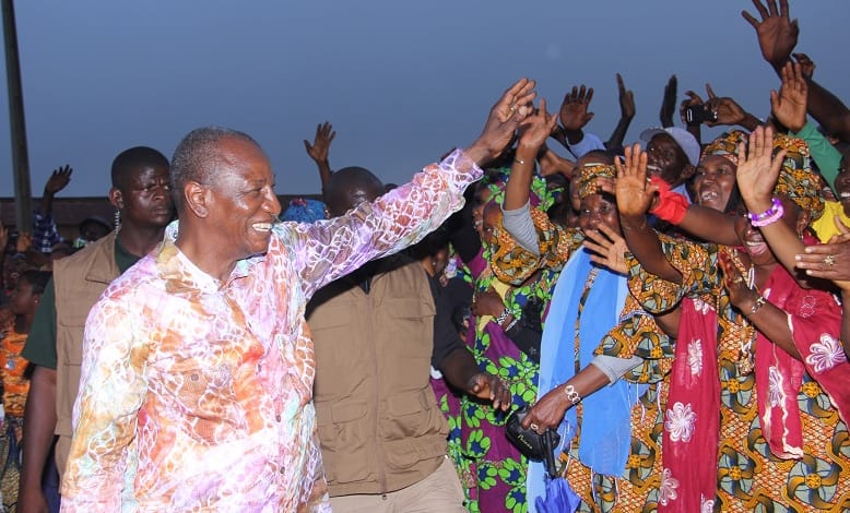 Le Président Alpha Condé à Mali Guinée