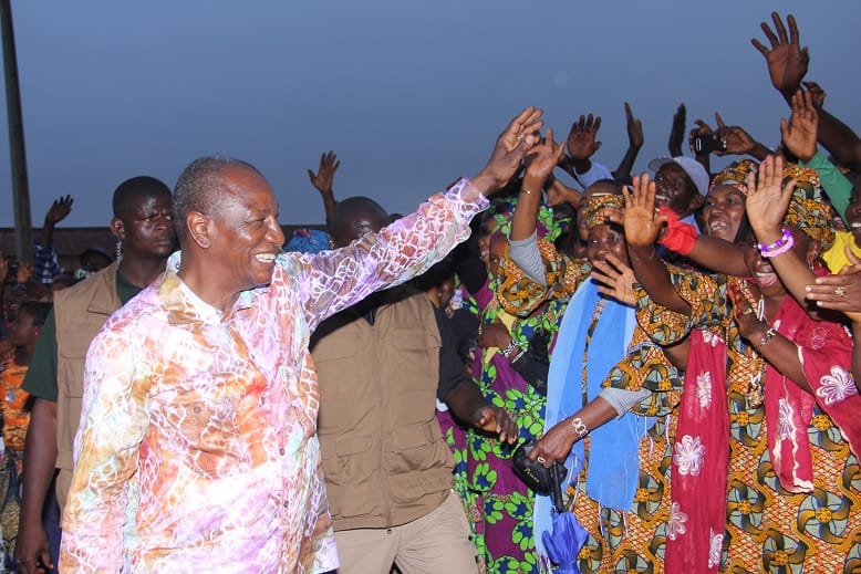 Le Président Alpha Condé à Mali Guinée
