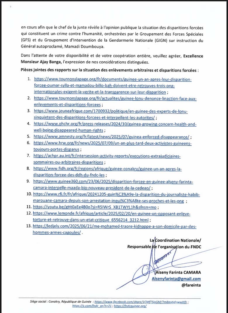 3 Suspension des Financements de la Banque Mondiale