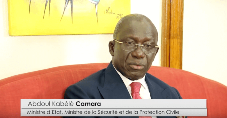 Le Ministre Abdoul Kabele Camara