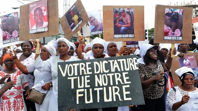 6 femmes FNDC Guinee