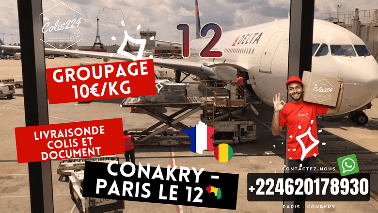 6 Groupage Conakry Paris 12