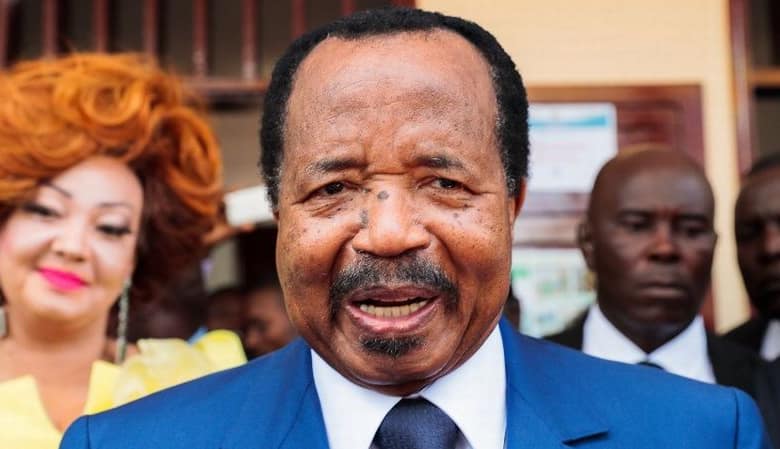 Le président Paul Biya