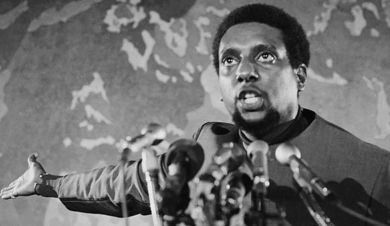 le militant afro-américain Stokely Carmichael