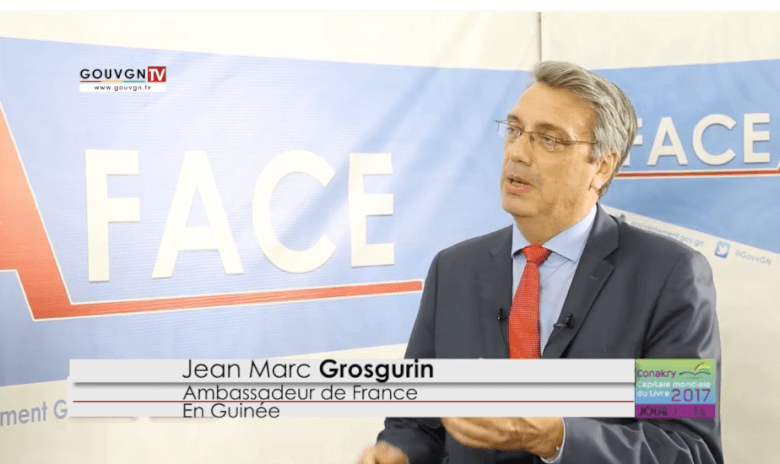 Jean Marc Grosgurin, Ambassadeur France en Guinée