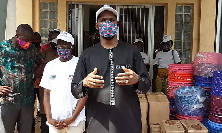 LE MINISTRE DE LA JEUNESSE LANCE LA CAMPAGNE DE SENSIBILISATION SUR LE CORONAVIRUS DANS LES 5 COMMUNES DE CONAKRY 1 FB IMG 1590511131691