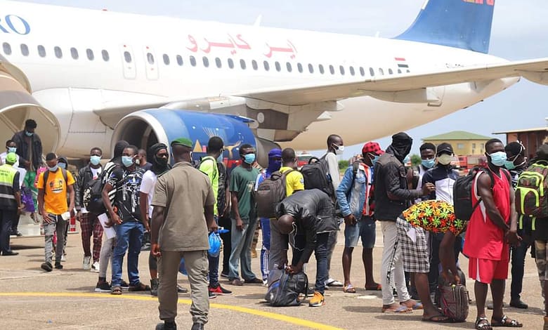 OIM accueil 100 jeunes migrants guinéens en provenance du Niger 1 immigrer rapatrier en Guinée