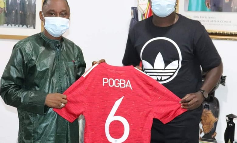 #48heures_pour_la_Guinee de notre compatriote Paul Pobga reçu par le ministre des sports 1 FB IMG 1610524498951