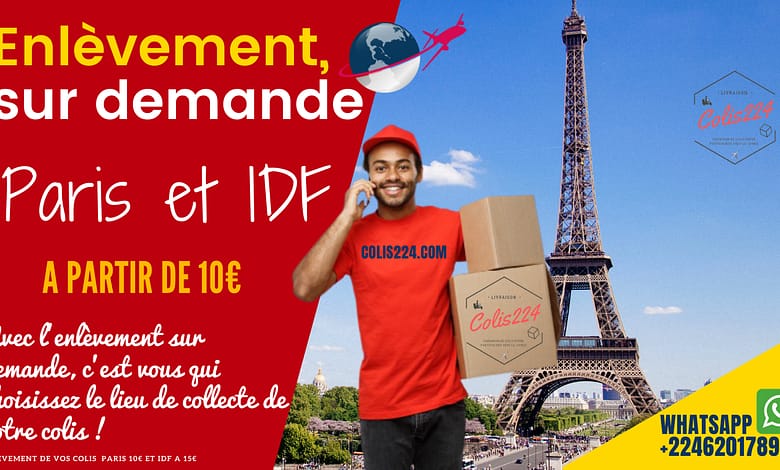 Enlèvement sur demande colis224 à Paris et IDF 3 colis 224 enlèvement sur demande de vos colis à Paris et IDF
