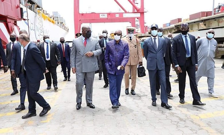 Echanges amicaux fructueux entre Alpha CONDÉ et son homologue Félix Tshisekedi 3 Alpha CONDÉ Félix Tshisekedi