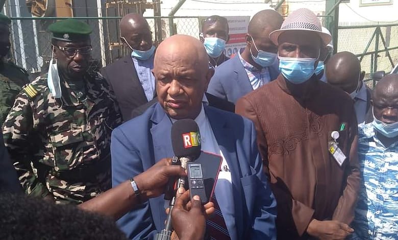 Guinée Sur les pas du Ministre Ibrahima Abé SYLLA 1 FB IMG 1637224085156