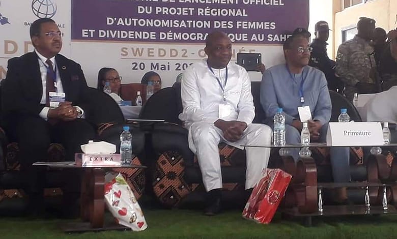 Mohamed BEAVOGUI a procédé au lancement officiel du projet SWEDD-Guinée (Sahel Womens Empowerment and Demographic Dividend Guinée ). 1 FB IMG 1653073088705