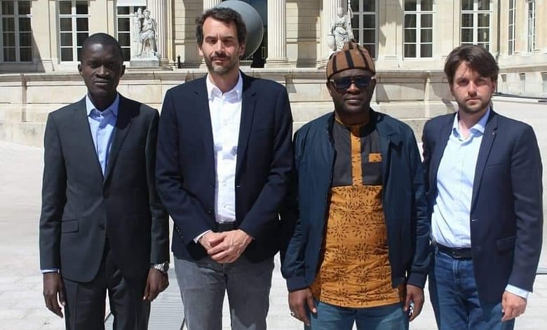 PARIS/ASSEMBLÉE NATIONALE: Les représentants du FNDC reçus à l'Assemblée nationale par le député insoumis Bastien Lachaud 1 FB IMG 1654099387477