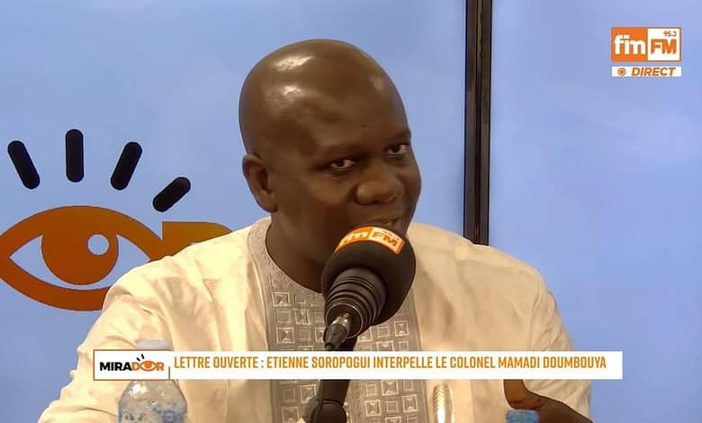 Urgent Nous venons d'apprendre l'arrestation de Monsieur Etienne Soropogui après son départ de FIM FM 3 Etienne Soropogui
