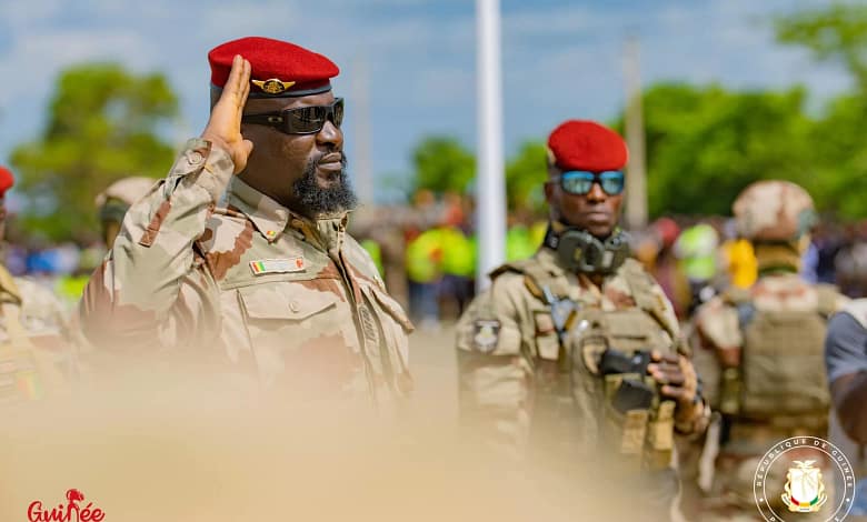Le colonel Mamadi Doumbouya