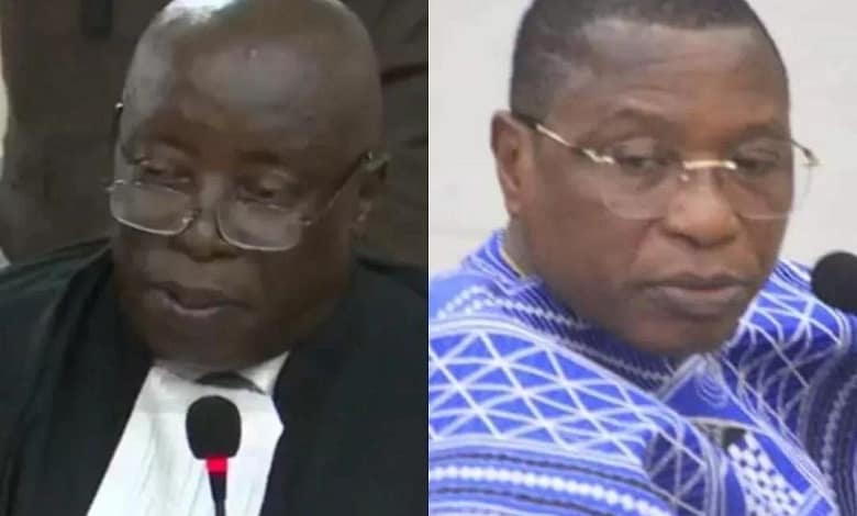 Me Paul Yomba, l'avocat de Toumba Diakité, a vivement attaqué l'acte de l'ex-chef d'État, le qualifiant de "très honteux" 1 IMG 0504 jpeg