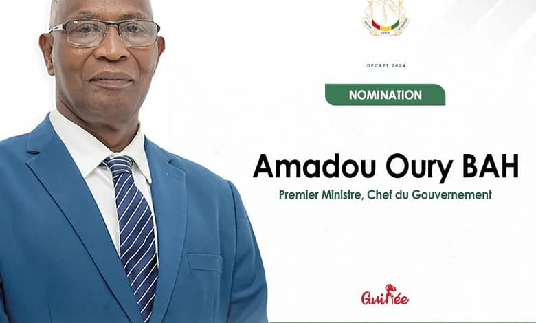 Bah Oury Prête Serment: Un Nouvel Engagement pour la Transition et l'Unité en Guinée 1 Ba Oury Premier Ministre jpg