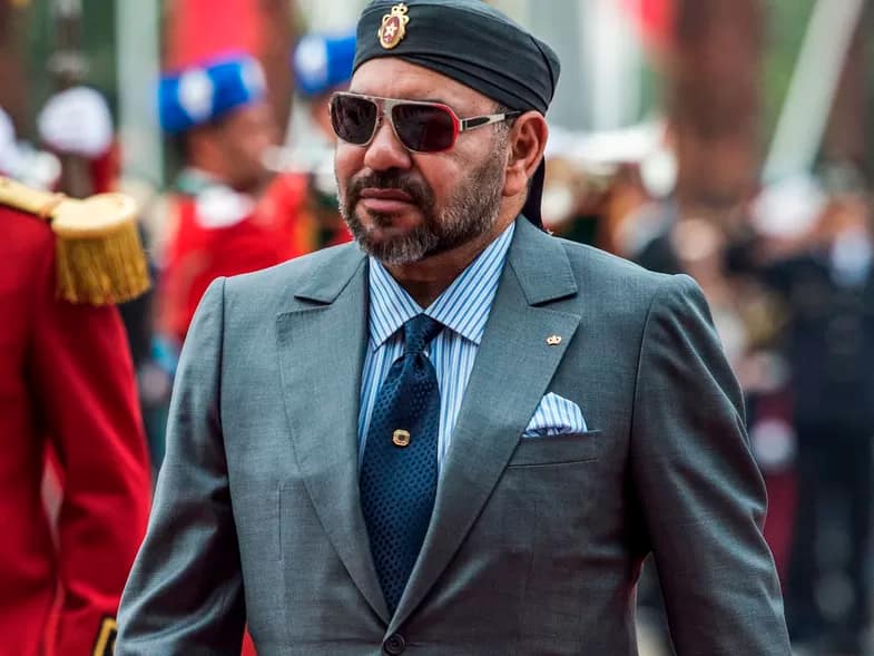 Le roi Mohamed VI du Maroc