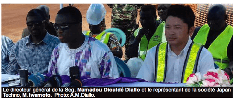 Projet d’amélioration de la desserte en eau à Conakry