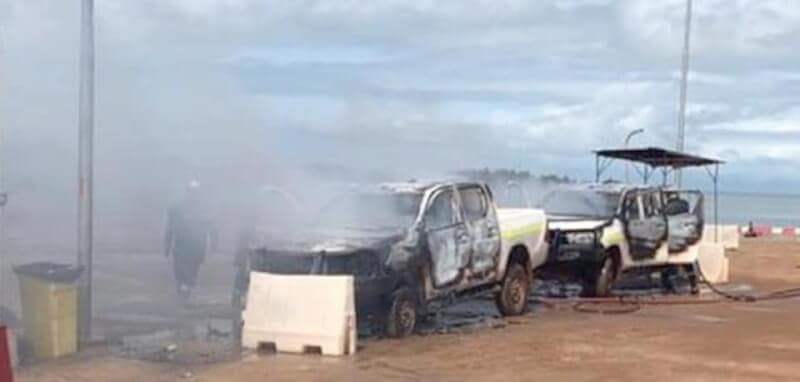 Trois pickups et un groupe électrogène incendiés