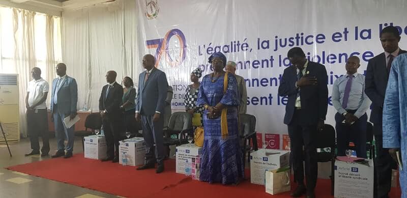 70e anniversaire de la Déclaration Universelle des droits de l'homme