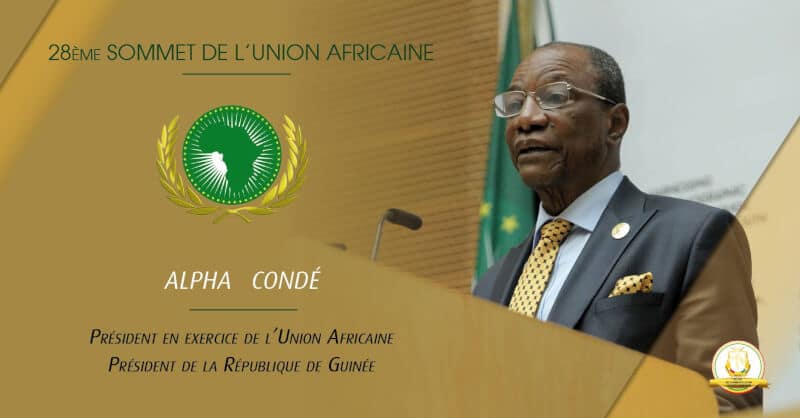 Alpha Condé Président de l'Union africaine