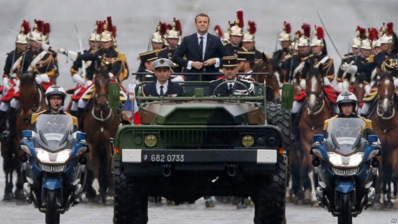 Emmanuel Macron investiture