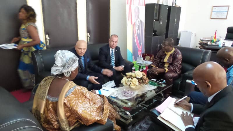 Rencontre entre le Ministre des Pêches, de l’Aquaculture et de l’Économie et des Investisseurs turcs