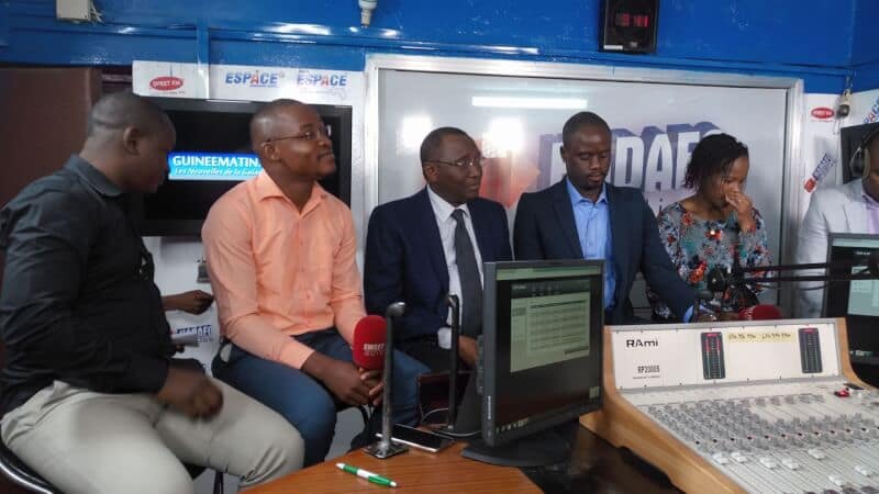 Sidya Touré chez les GG espace FM Guinée