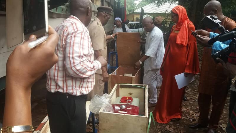 le ministère de l’environnement des eaux et forets en présence de la ministre Assiatou BALDE.