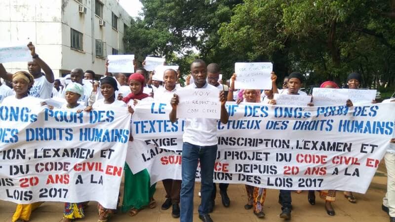 Sit-in à l'Assemblée Nationale