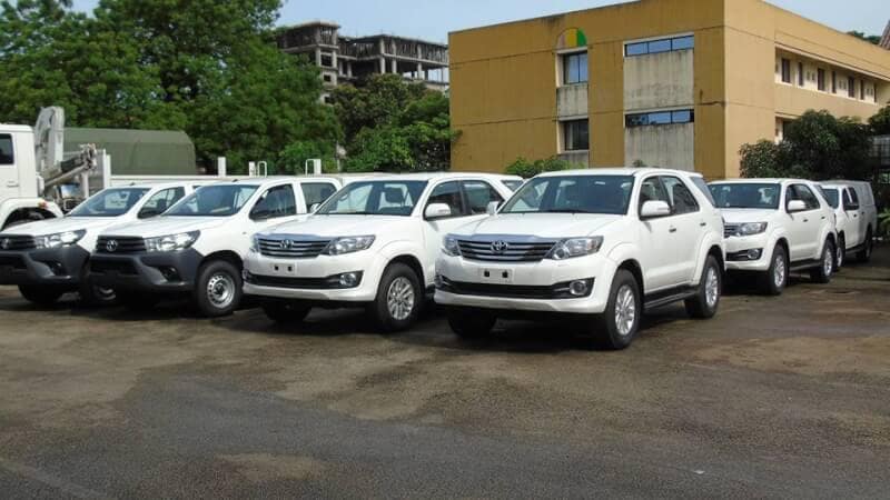 Election Guinée : L’Union européenne offre 14 véhicules et 343 ordinateurs à la CENI