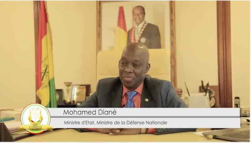 Mohamed Diané, Ministre d'Etat, Ministre de la Défense