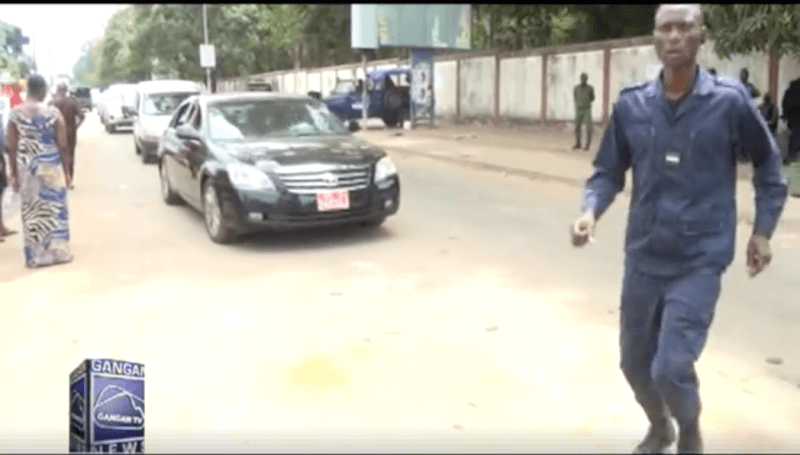 Arrestation de notre confrère Bouba Camara par des gendarmes
