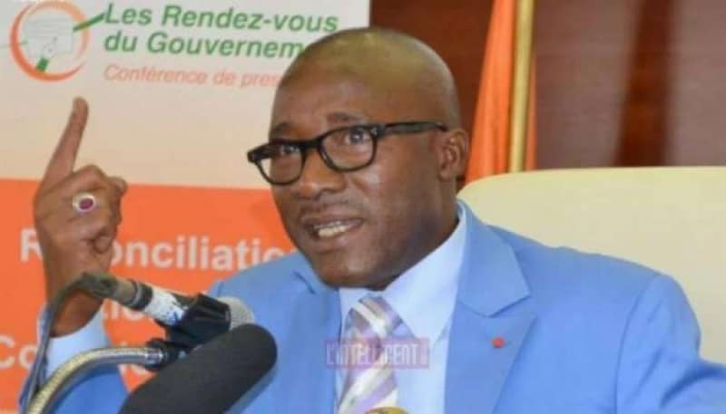 Le ministre de la Justice, Gnénéma Coulibaly