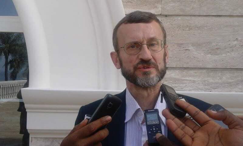 le chef de la délégation de l'Union Européenne Gerardus Gielen