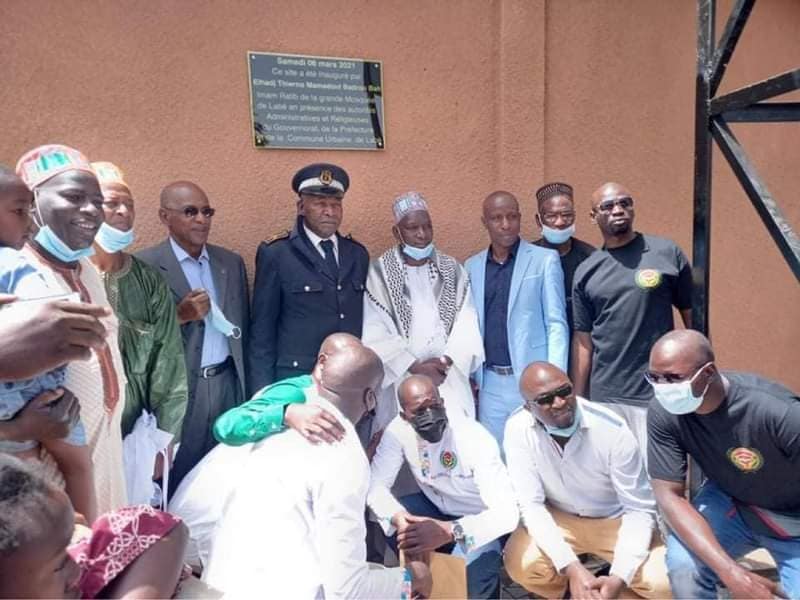 Daka pour l’inauguration du forage offert par l’association