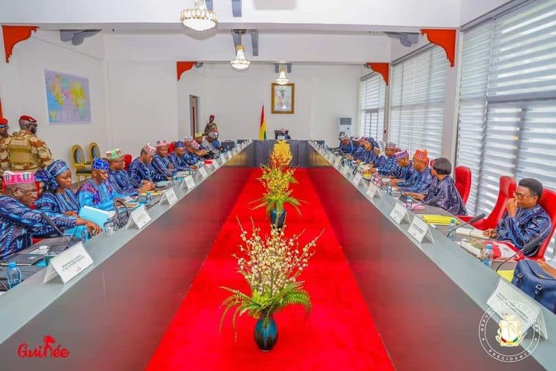 Le gouvernement guinéen de mamadi doumbouya