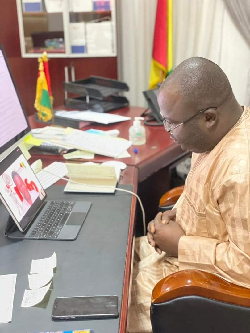 Dr. Ibrahima Khalil KABA - Dauphin d’Alpha CONDÉ