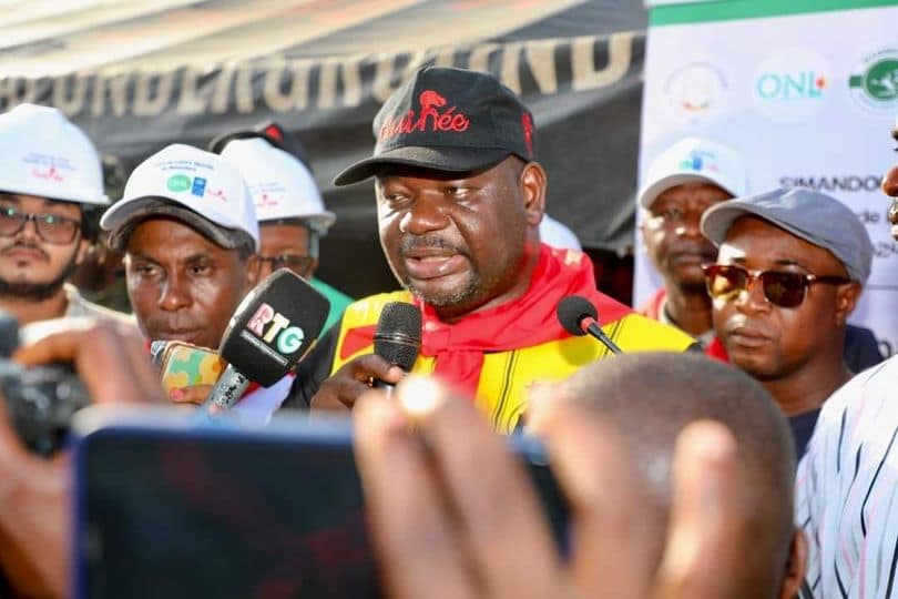Kéamou Bogola Haba, ministre de la Jeunesse et des Sports