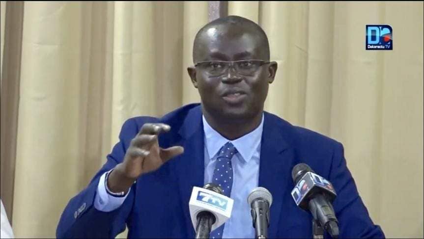 Augustin Senghor, candidat à la présidence de la CAF