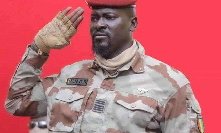 Le colonel Mamadi Doumbouya