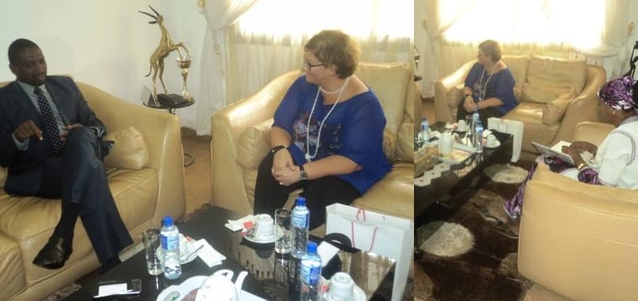 LE MINISTRE KOUTOUB MOUSTAPHA SANO A REÇU EN AUDIENCE LE NOUVEL AMBASSADEUR DE LA TURQUIE, MADAME NU SAGMAN