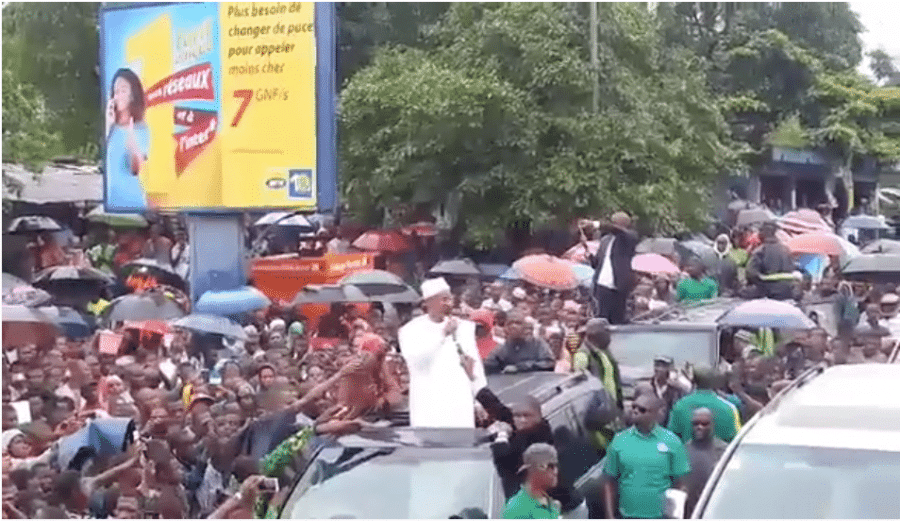 discours de Cellou Dalein Diallo à Bambeto